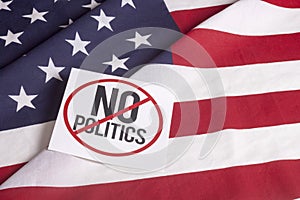 American Flag - No politics