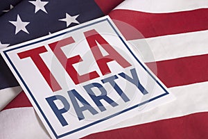 American Flag - Tea Party