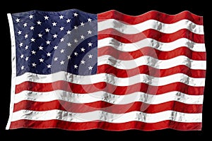 AMERICAN FLAG WAVING USA PATRIOTIC BACKGROUND