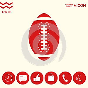 American Football Ball icon