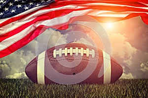 American football ball