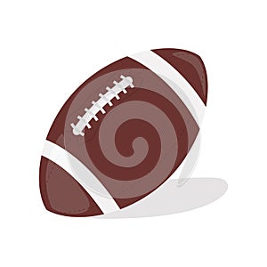 American football ball vector illustration design isolated