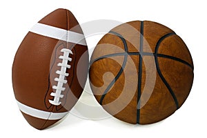 American Football and Basketball