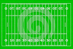 American football field