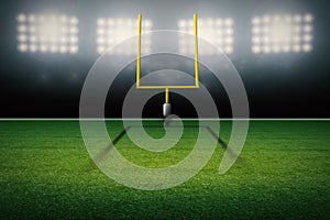 American football field goal post