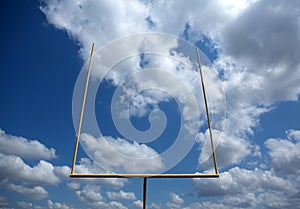 American Football Field Goal Posts