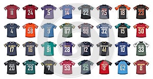 American Football Generic Shirts photo