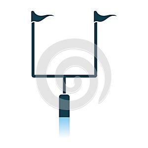 American Football Goal Post Icon