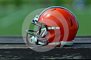 American football helmet