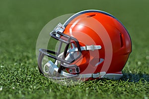 American football helmet