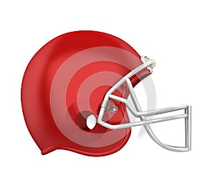 American Football Helmet Isolated