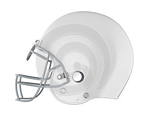 American Football Helmet Isolated