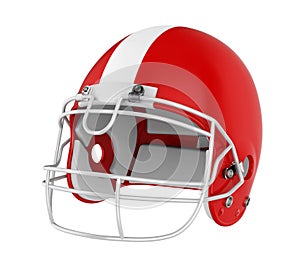 American Football Helmet Isolated