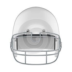 American Football Helmet Isolated