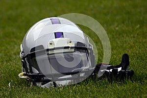American Football - helmet midfield