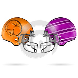 American Football Helmets