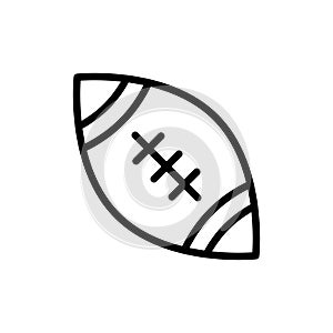 American football icon flat vector template design trendy