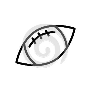 American football icon flat vector template design trendy