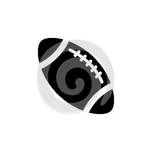 American football icon flat vector template design trendy