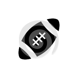 American football icon flat vector template design trendy