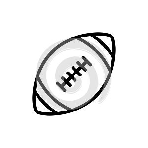 American football icon flat vector template design trendy