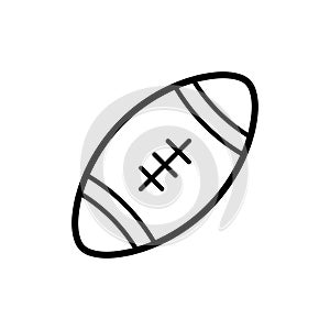 American football icon flat vector template design trendy