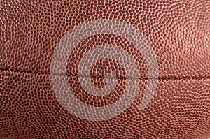 American football leather texture