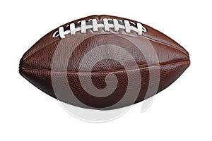 American Football Pigskin Isolated on Transparent