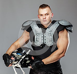 American football player