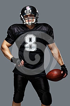 American football player