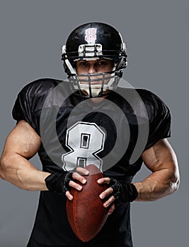 American football player