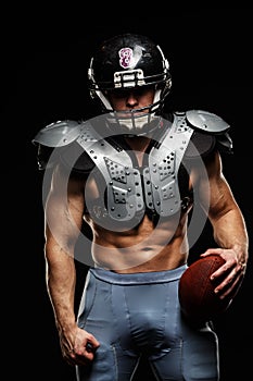 American football player