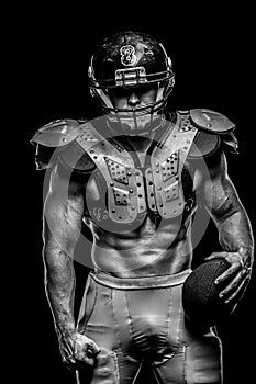 American football player