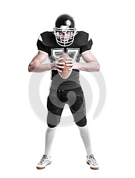 American football player.