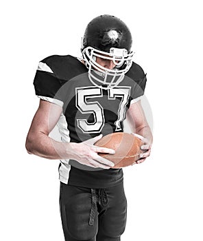 American football player.