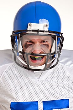 American football player cut out