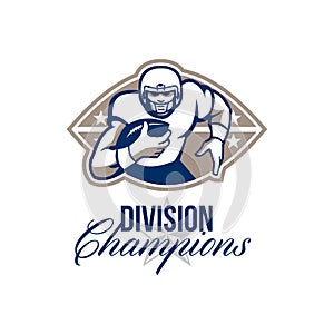 American Football Runningback Division Champions