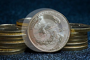 American Gold Eagle coins