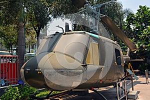 American Helicopter on display at War Remnants Museum.