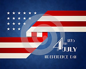 American Independence Day illustration