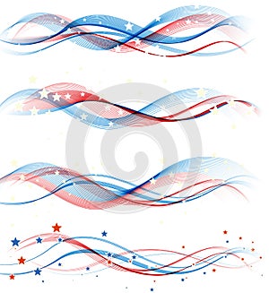 American Independence Day Patriotic background