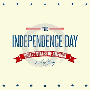 American Independence Day Patriotic background