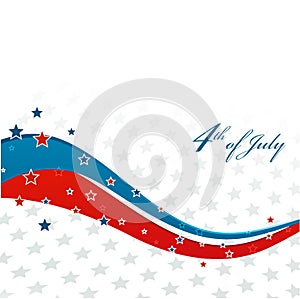 American Independence Day Patriotic background