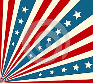 American Independence Day Patriotic background