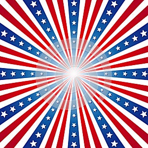 American Independence Day Patriotic background