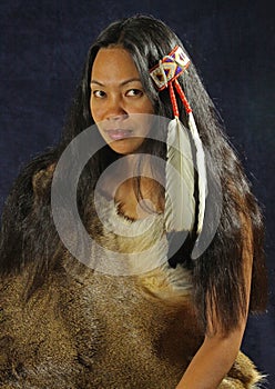 American Indian Girl photo