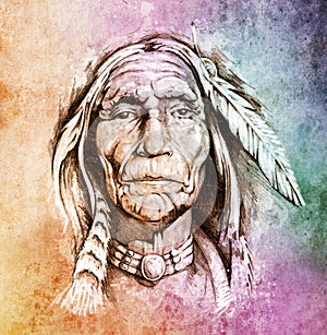 American indian head