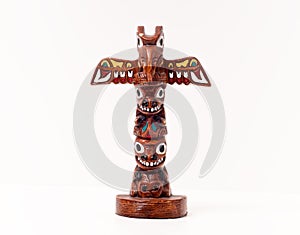 American Indian Totem Pole photo