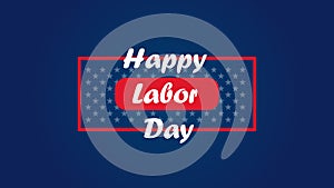 American Labor day vector illustration. Labor day card design, sale.