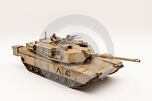 American M1A1 Abrams 120 mm Main Battle Tank Scale Model